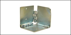 gerolltes 2-Achsen Scharnier, Wahlkabinenscharnier