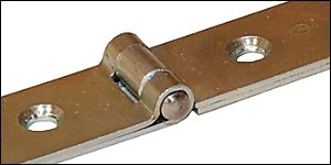 geschlagenes Scharnier, schmales Tischband